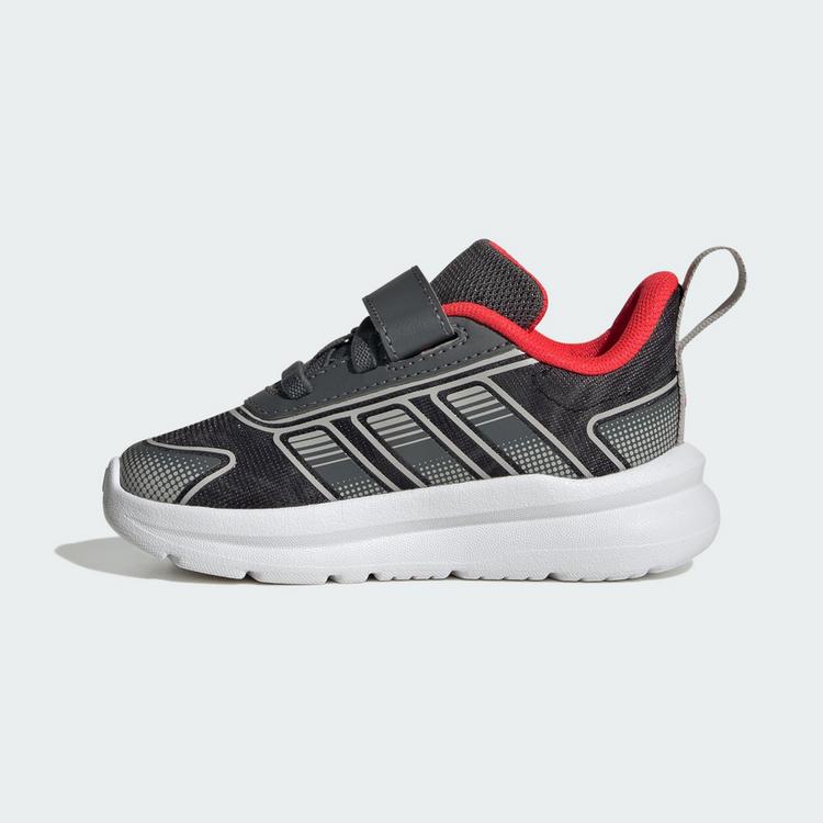 adidas adidas TENSAUR RUN&nbsp;4.0 SCHUH, BABYS UND Sneaker Kinder - Grey Five / Grey Two / Lucid Red - 5 | SportScheck