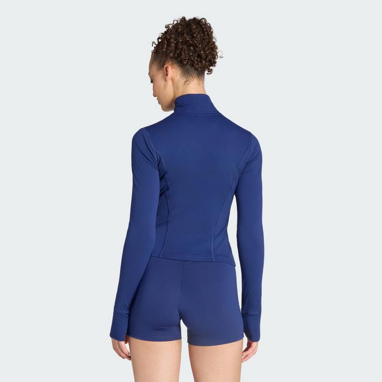 adidas adidas 3-STRIPES STUDIO Jacke mit Trainingsanzug Damen - Dark Blue - 1 | SportScheck