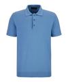 Falke Cotton Polo Shirt Poloshirt Herren - azure (6280)