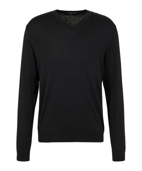 Falke Merino Ultrafine V-Neck Strickpullover Herren