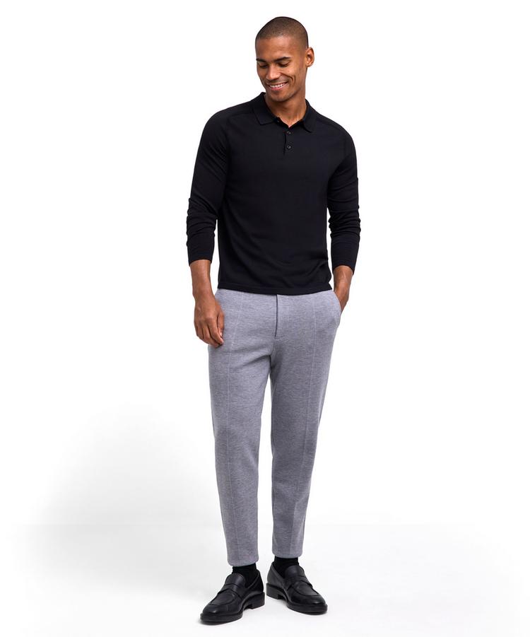 Falke Falke Merino Ultrafine Polo Strickpullover Herren - black (3000) - 1 | SportScheck