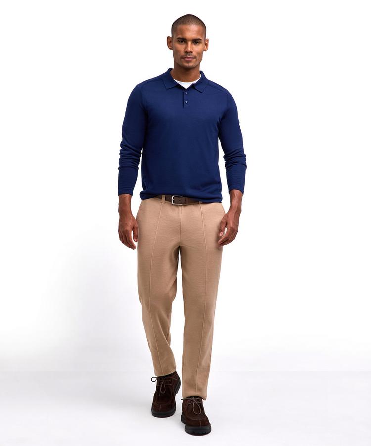 Falke Falke Merino Ultrafine Polo Strickpullover Herren - space blue (6116) - 1 | SportScheck