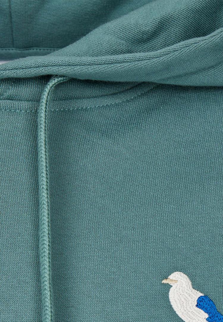 Cleptomanicx Cleptomanicx Hooded Embro Gull 2 Kapuzenshirt Herren - North Atlantic - 1 | SportScheck