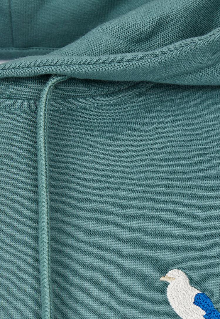 Cleptomanicx Cleptomanicx Hooded Embro Gull 2 Kapuzenshirt Herren - North Atlantic - 2 | SportScheck