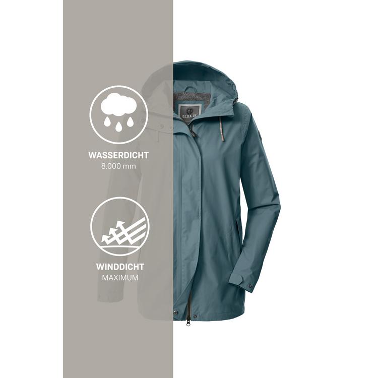 G.I.G.A. DX by killtec G.I.G.A. DX by killtec OOGS 1 Softshelljacke Damen - Rauchblau343 - 10 | SportScheck