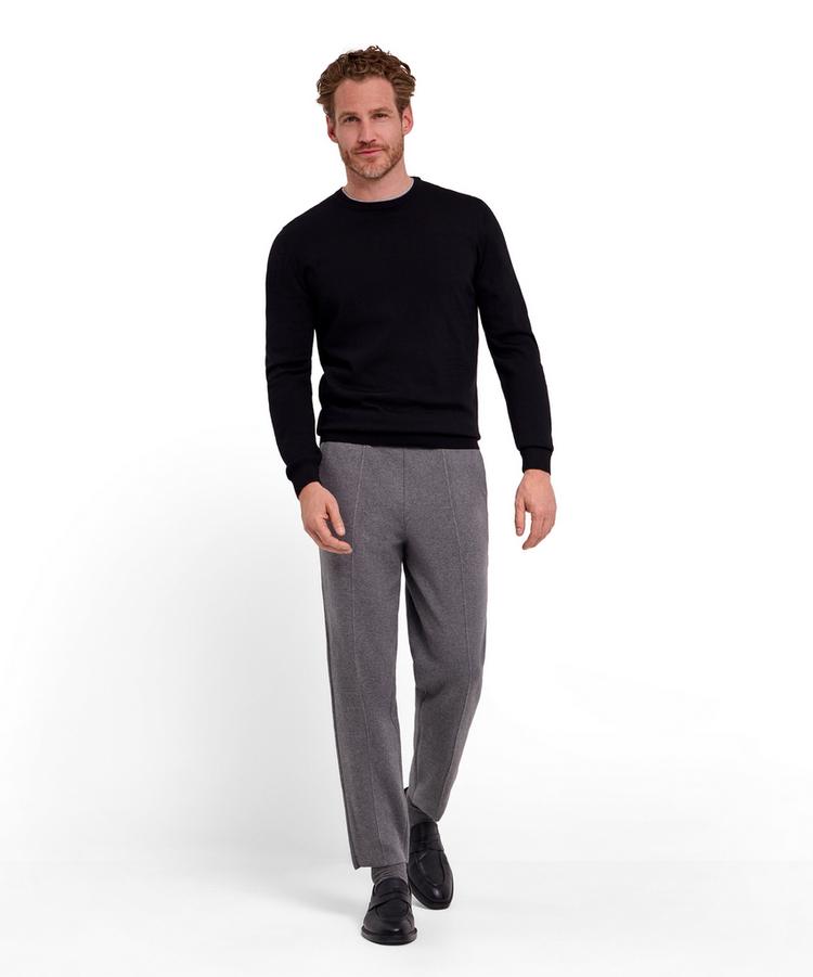 Falke Falke Merino X-Fine Crew Neck Strickpullover Herren - black (3000) - 1 | SportScheck