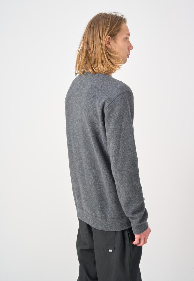 Cleptomanicx Cleptomanicx Noitch Sweatshirt Herren - Heather Lava Smoke - 2 | SportScheck