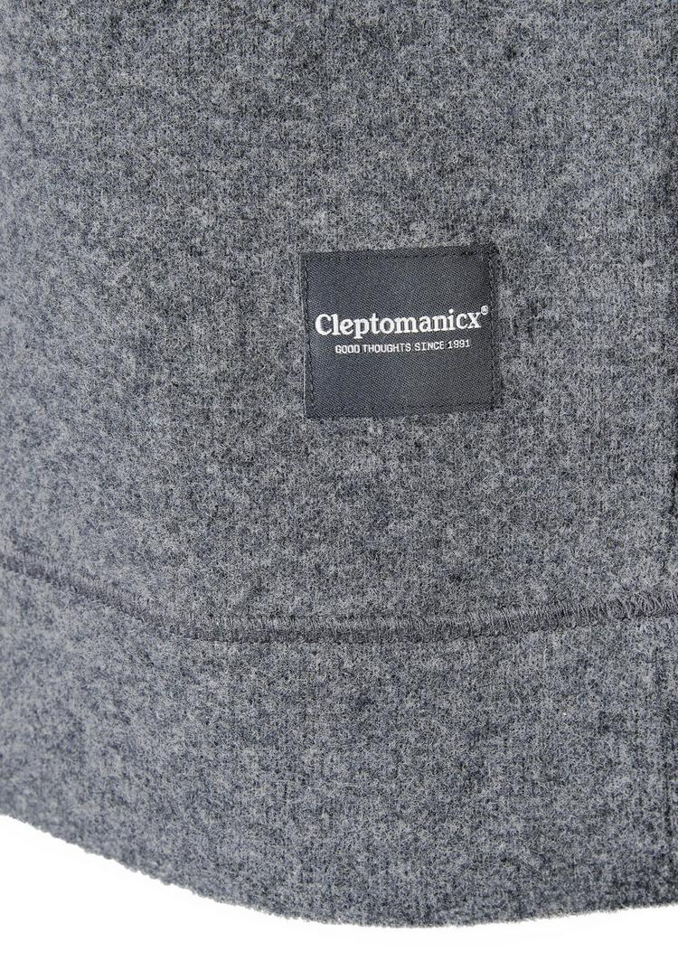 Cleptomanicx Cleptomanicx Noitch Sweatshirt Herren - Heather Lava Smoke - 2 | SportScheck