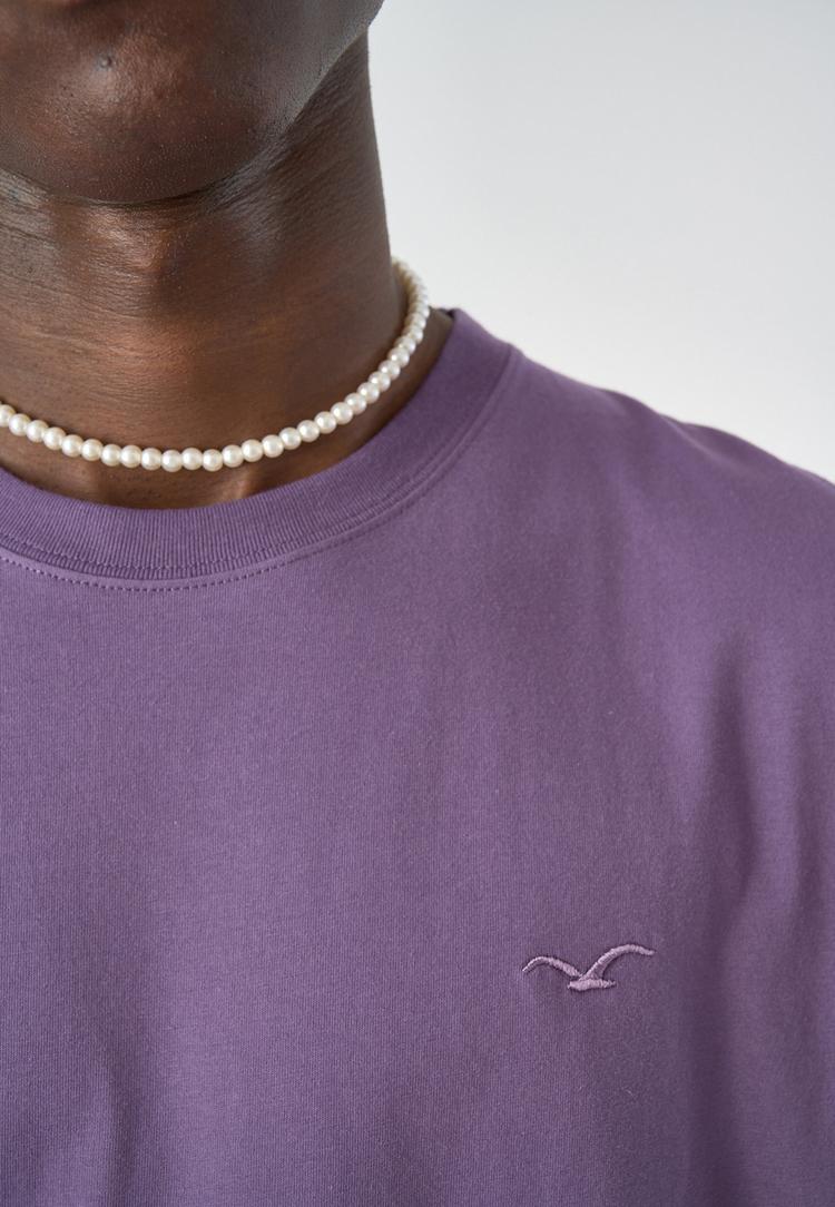 Cleptomanicx Cleptomanicx Ligull Boxy 2 T-Shirt Herren - Montana Grape - 3 | SportScheck