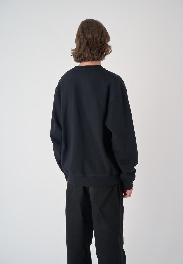 Cleptomanicx Cleptomanicx Embro Gull Mono Sweatshirt Herren - Black - 2 | SportScheck