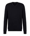 Falke Merino X-Fine V-Neck Strickpullover Herren - night sky (6437)