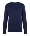Falke Cotton Crew Neck Strickpullover Herren - night sky (6437)
