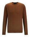 Falke Merino X-Fine Crew Neck Strickpullover Herren - brown (5100)