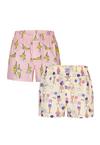 Lousy Livin 2Pack Boxershorts Ice Cream & Unterhose Herren - Blossom