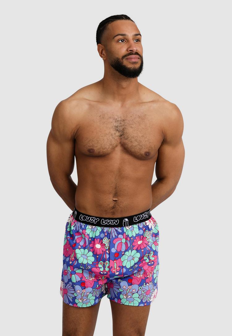 Lousy Livin Lousy Livin Boxer Briefs 2 Pack Unterhose Herren - Butterfly Pink Banana - 0 | SportScheck