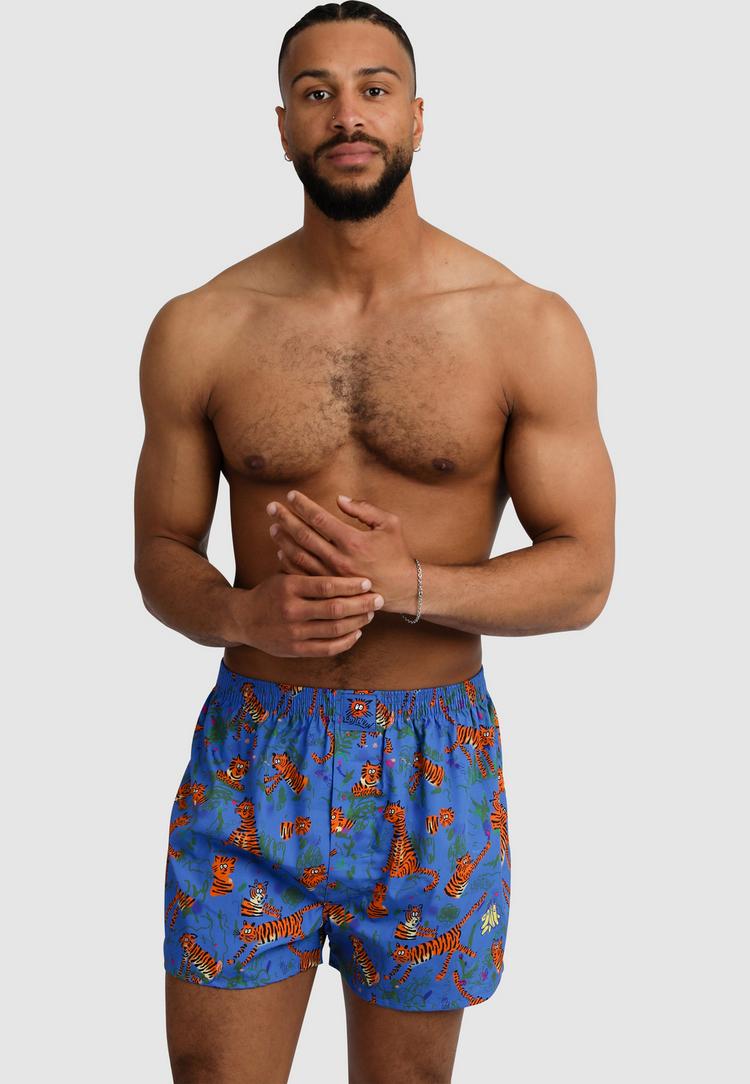 Lousy Livin Lousy Livin 2Pack Boxershorts Tiger Unterhose Herren - Saffron - 0 | SportScheck