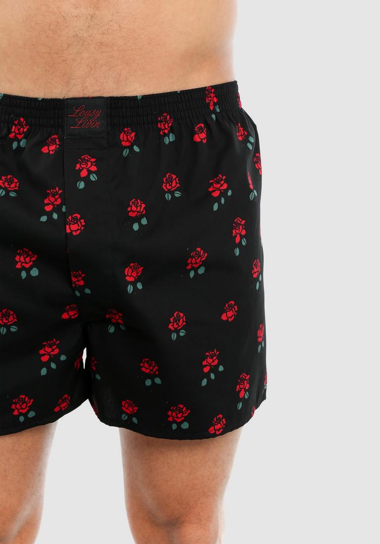 Lousy Livin Lousy Livin Rose & Valentines Unterhose Herren - Black White - 2 | SportScheck