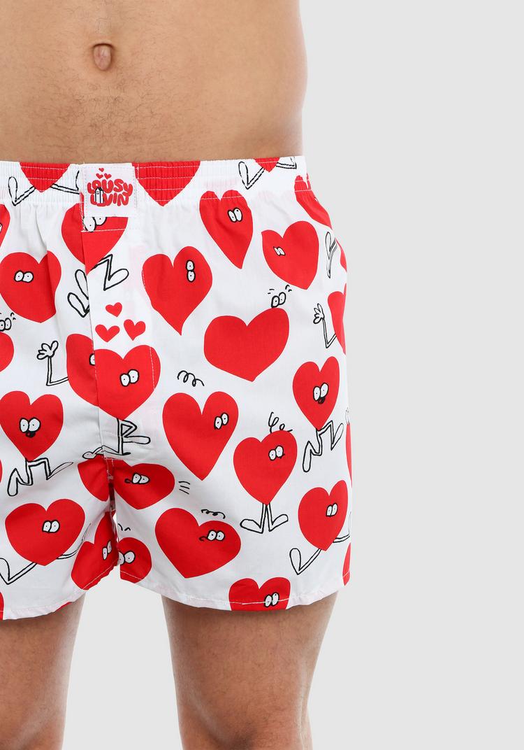 Lousy Livin Lousy Livin Rose & Valentines Unterhose Herren - Black White - 3 | SportScheck