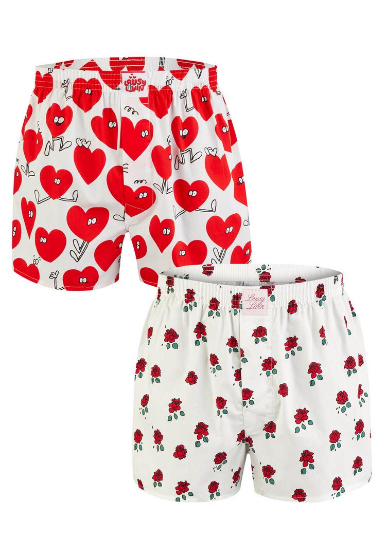 Lousy Livin Lousy Livin Rose & Valentines Unterhose Herren - White - 0 | SportScheck