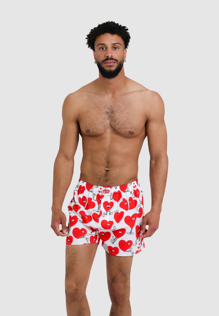 Lousy Livin Lousy Livin Rose & Valentines Unterhose Herren - White - 1 | SportScheck