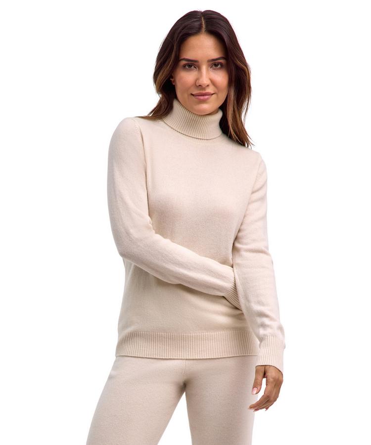 Falke Falke Pure Cashmere Roll Neck w Strickpullover Damen - off-white (2040) - 0 | SportScheck