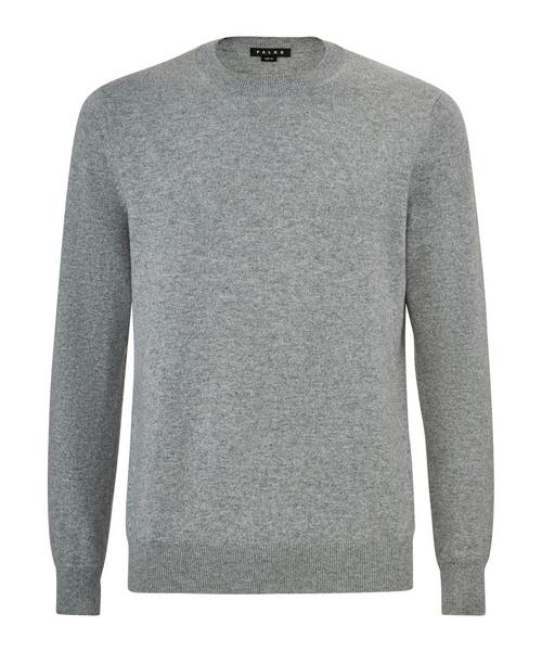 Falke Pure Cashmere Crew Neck Strickpullover Herren