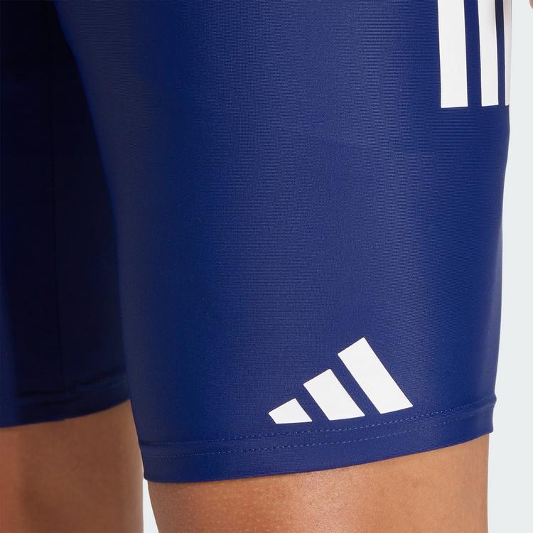 adidas adidas 3-STREIFEN JAMMER-BADEHOSE Badehose Herren - Dark Blue / White - 0 | SportScheck