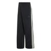 adidas ADIDAS KIT 3-STREIFEN WEITE HOSE Stoffhose Damen - Black / Off White