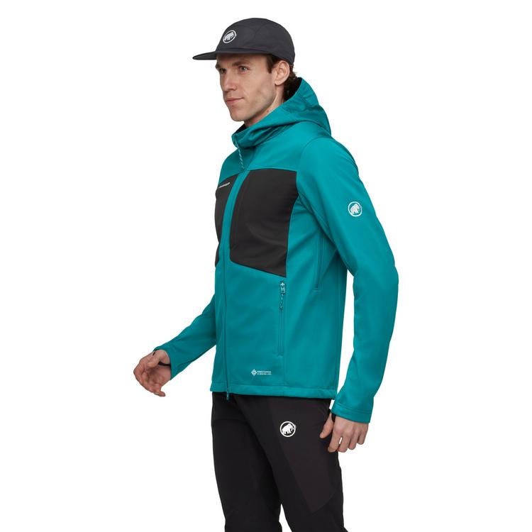 Mammut Mammut Ultimate VIII SO Softshelljacke Herren - deep teal-black - 2 | SportScheck