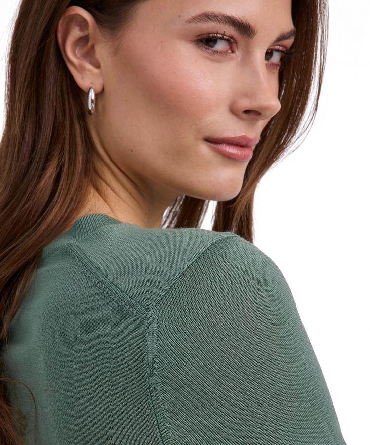 Falke Falke Merino X-fine Crew Neck Strickpullover Damen - sea breeze (7496) - 3 | SportScheck