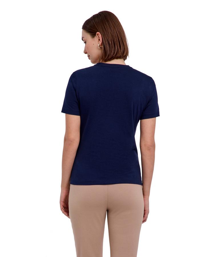 Falke Falke Crew Neck T-Shirt Damen - space blue (6116) - 0 | SportScheck