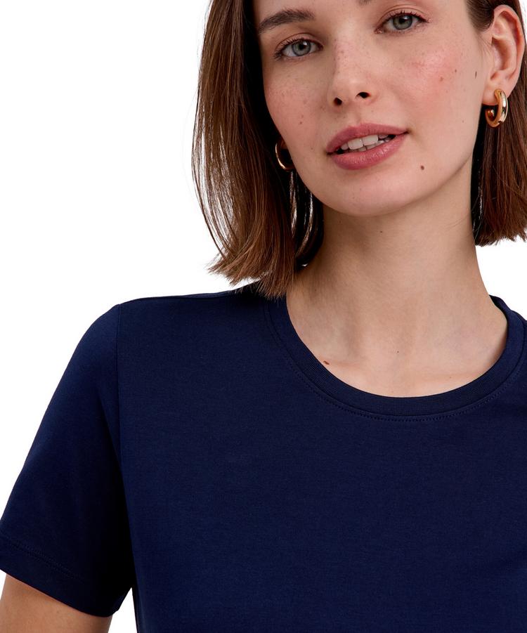 Falke Falke Crew Neck T-Shirt Damen - space blue (6116) - 3 | SportScheck