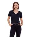 Falke V-Neck T-Shirt Damen - black (3000)