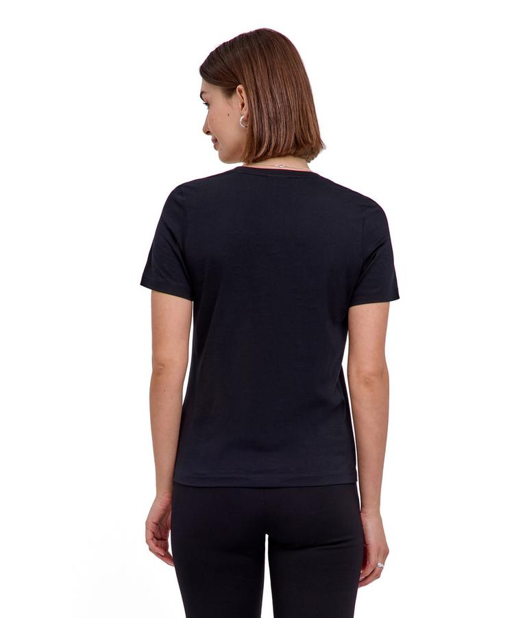 Falke Falke V-Neck T-Shirt Damen - black (3000) - 0 | SportScheck