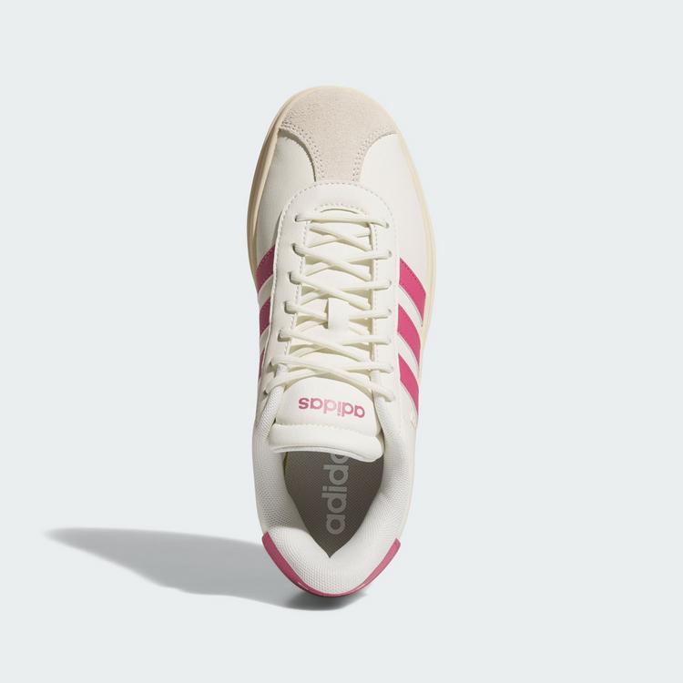 adidas adidas VL Court Bold Schuh Fitnessschuhe Damen - Off White / Dual Magenta / Gold Metallic - 1 | SportScheck