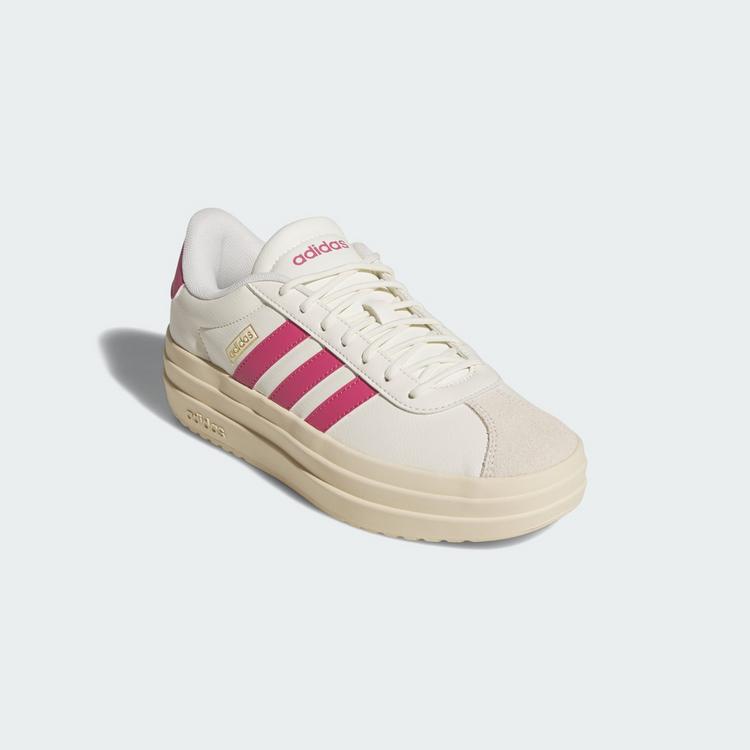 adidas adidas VL Court Bold Schuh Fitnessschuhe Damen - Off White / Dual Magenta / Gold Metallic - 3 | SportScheck