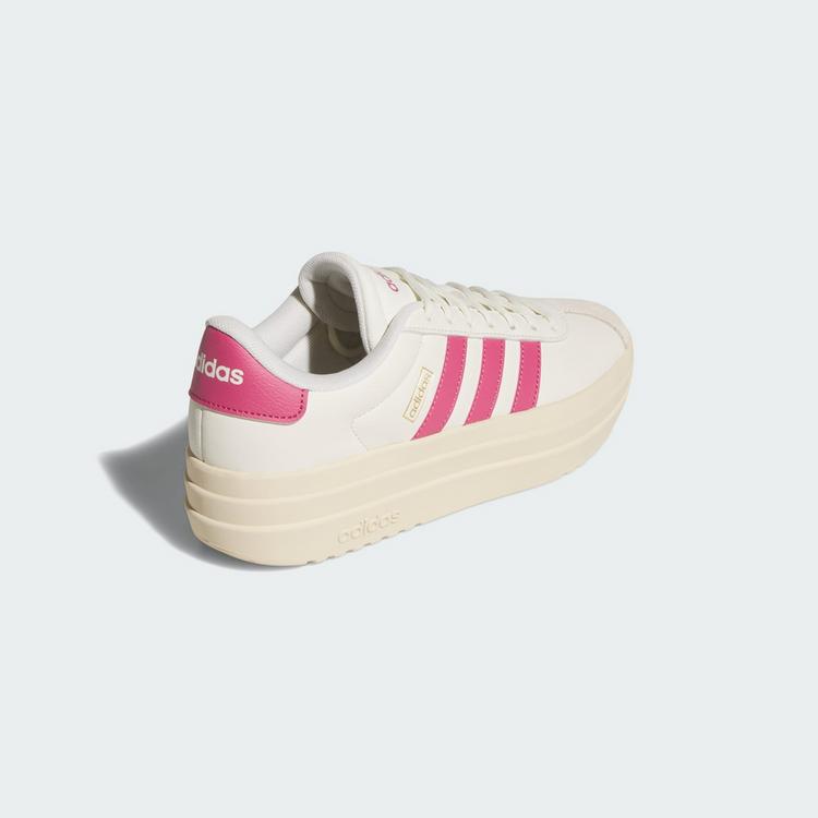 adidas adidas VL Court Bold Schuh Fitnessschuhe Damen - Off White / Dual Magenta / Gold Metallic - 4 | SportScheck