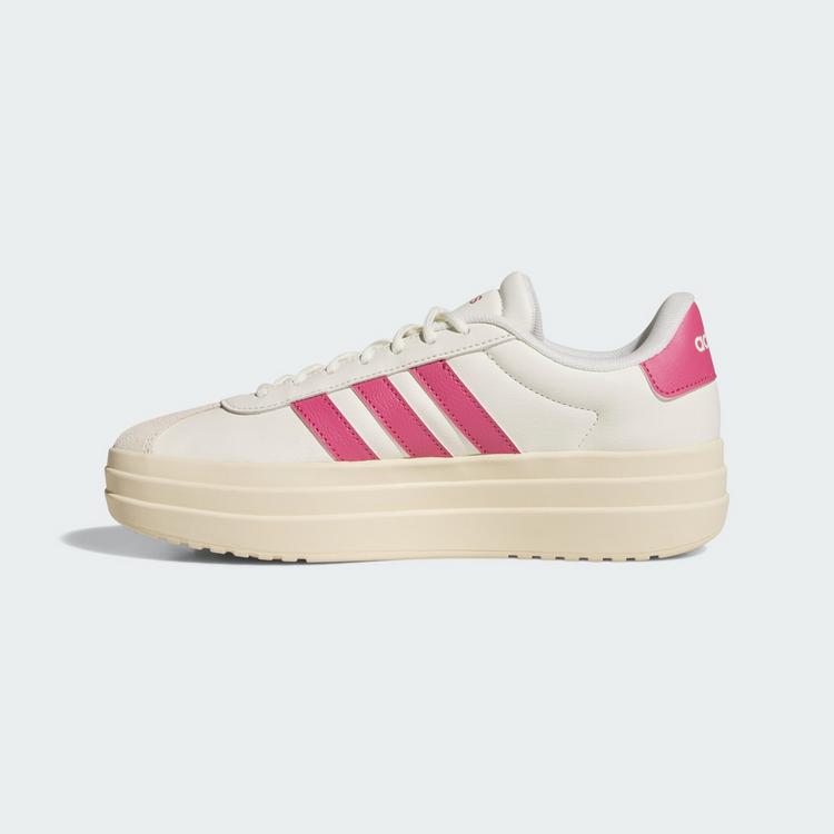 adidas adidas VL Court Bold Schuh Fitnessschuhe Damen - Off White / Dual Magenta / Gold Metallic - 5 | SportScheck