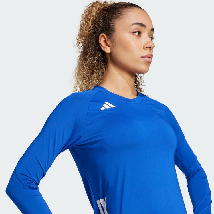 adidas adidas HILO Lang&auml;rmeliges Volleyballtrikot Langarmshirt Damen - Royal Blue - 0 | SportScheck