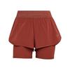 adidas adidas by Stella McCartney Training Funktionsshorts Damen - Burnt Sienna
