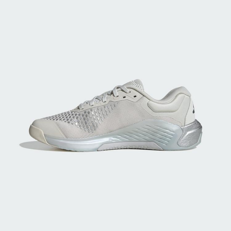 adidas adidas Dropset 4 Power Trainingsschuh Fitnessschuhe Damen - Orbit Grey / Tech Grey Metallic / Silver Metallic - 5 | SportScheck