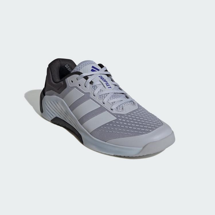 adidas adidas Dropset&nbsp;4 Trainingsschuh Fitnessschuhe - Halo Silver / Cloud White / Core Black - 3 | SportScheck