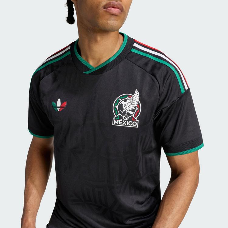 adidas adidas Mexiko 26 Authentic Ausweichtrikot Trikot Herren - Black - 1 | SportScheck