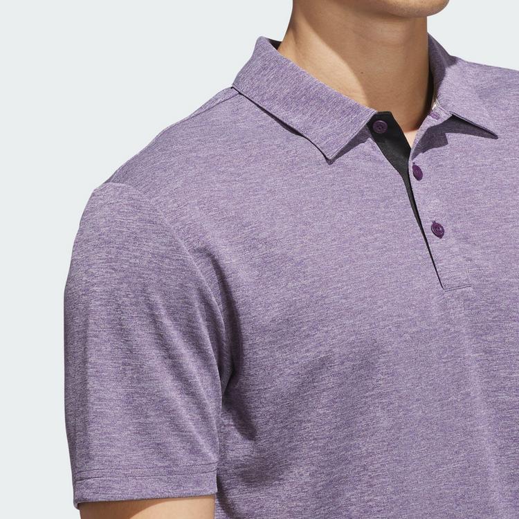 adidas adidas Drive Heather Poloshirt Funktionsshirt Herren - Aurora Plum Mel. - 0 | SportScheck