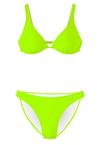 BECO BEERMANN Sweetheart Bikini Set Damen - neongr&uuml;n