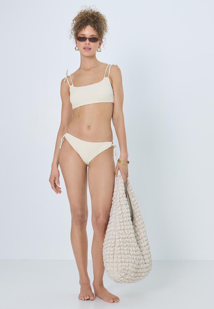 LSCN by Lascana LSCN by Lascana Bustier-Bikini-Top Bikini Oberteil Damen - creme - 3 | SportScheck