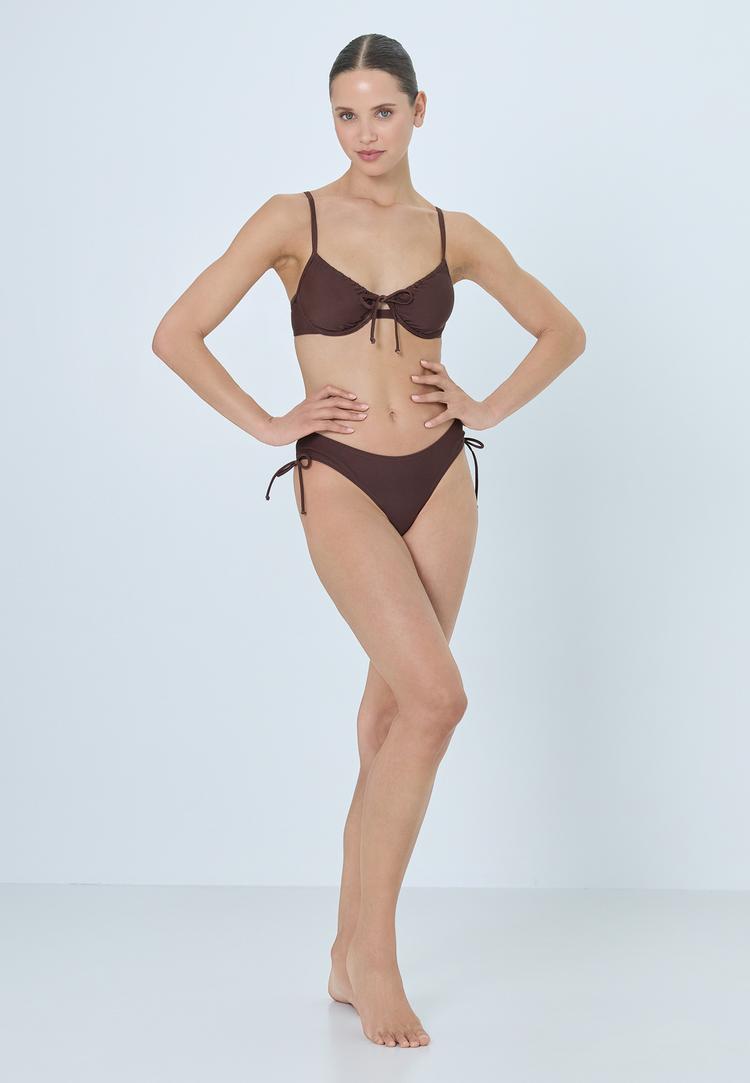 LSCN by Lascana LSCN by Lascana B&uuml;gel-Bikini-Top Bikini Oberteil Damen - braun - 3 | SportScheck
