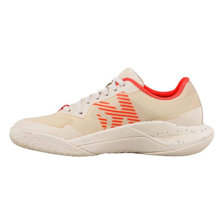 Kempa Kempa Kourtfly Two W Hallenschuhe Damen - beige/fluo rot - 0 | SportScheck