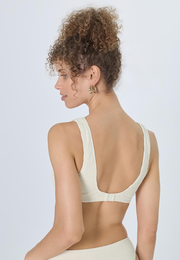 LSCN by Lascana LSCN by Lascana Triangel-Bikini-Top Bikini Oberteil Damen - creme - 0 | SportScheck