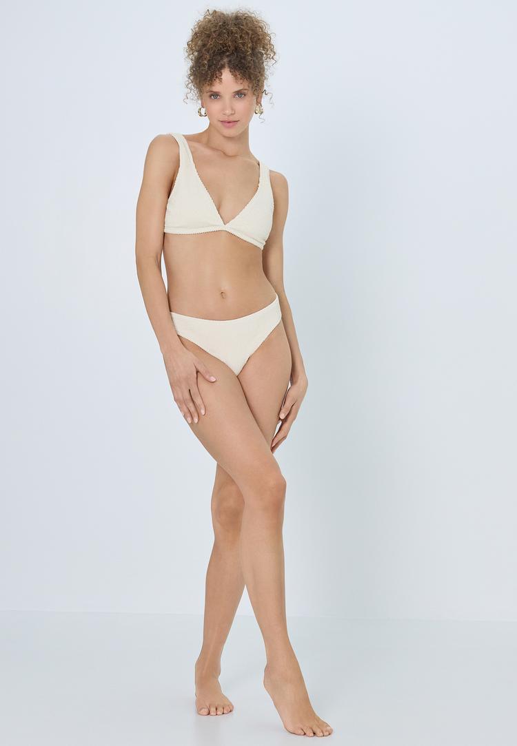 LSCN by Lascana LSCN by Lascana Triangel-Bikini-Top Bikini Oberteil Damen - creme - 2 | SportScheck